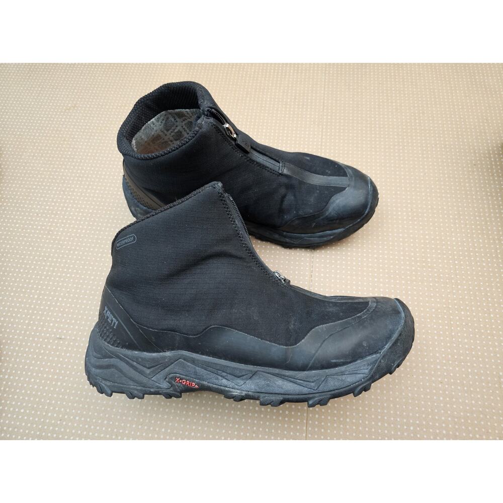 XPETI Men's Coldurban II Front Zip Waterproof Campsite Hiking 11.5, Black